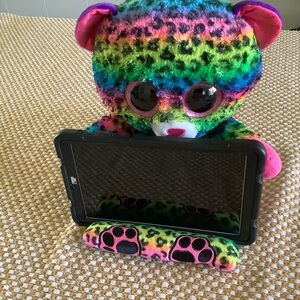 Ty lance 2017 Rainbow Bear leopard 12”